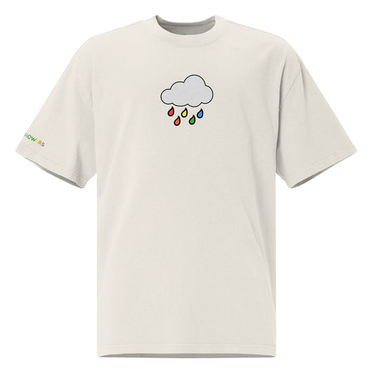 April Showers S2 Oversized Short Sleeve (Bone)